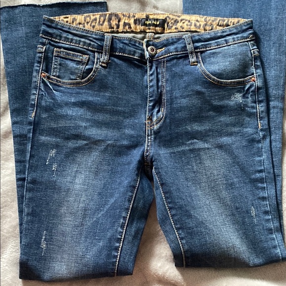 IDANCE Women's Blue Jeans size 28 - Picture 1 of 10